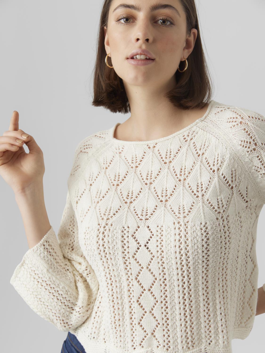 Vmginger 3/4 Boatneck Pullover Ga Noos (Birch)