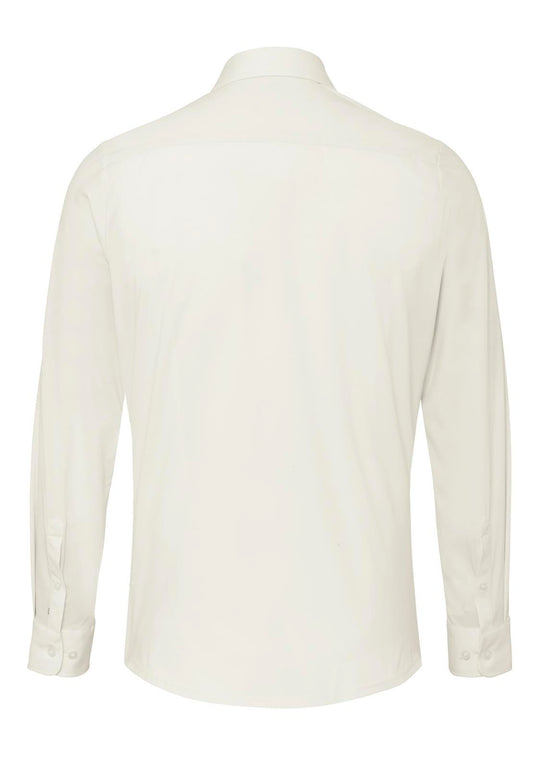 PURE- Functional Hemd Langarm (Uni Ecru)