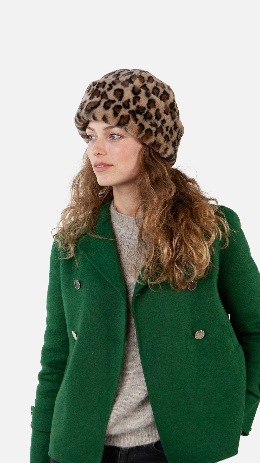Cherrybush Hat (Brown Print Brown)