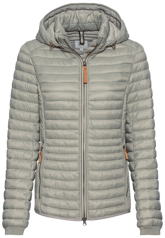 Leichte Steppjacke aus recyceltem Polyamid (Sage)