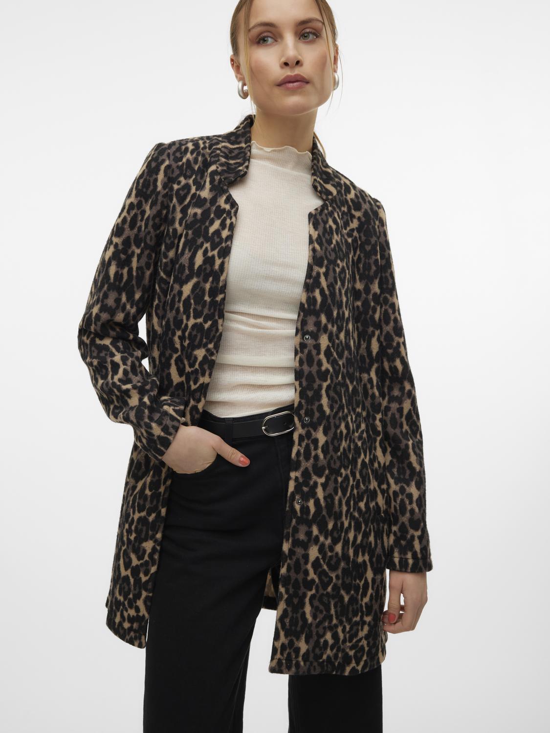 Vmbrushedkatrineleo Aw Jacket Ga Ent (Sepia Tint)