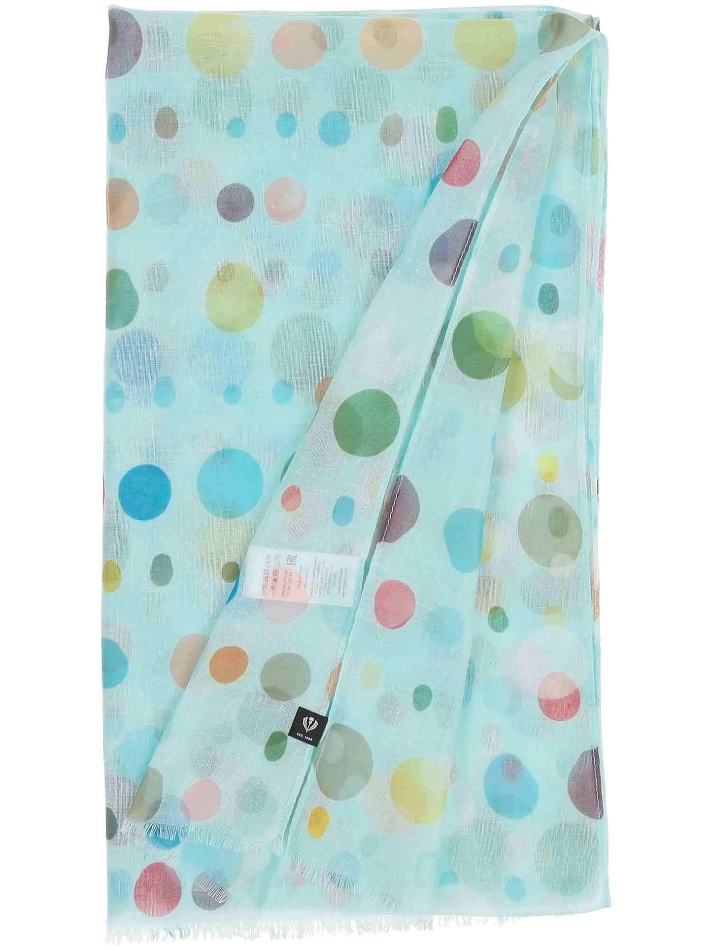 Schal Polyester Schal (Cameo Blue)