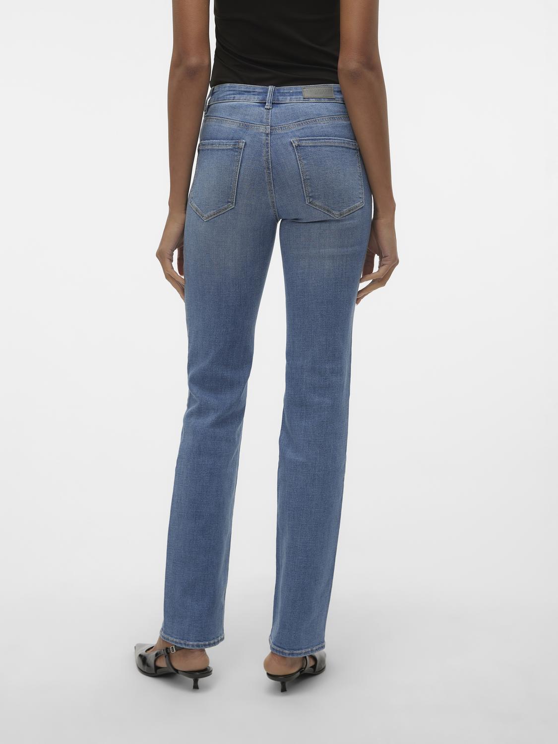 Vmflash Mr Straight Jeans Li347 Ga Noos (Medium Blue D)