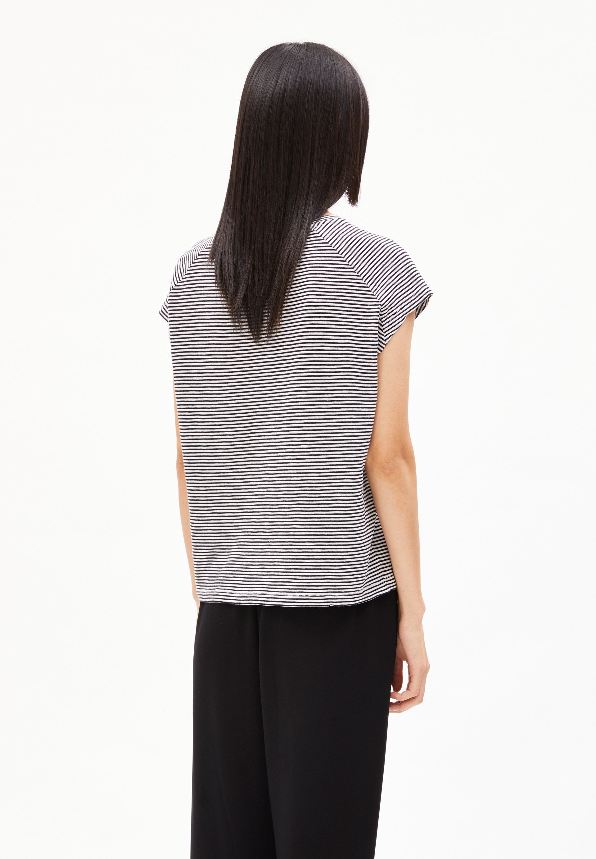 Oneliaa Lovely Stripes (Black-oatmilk)