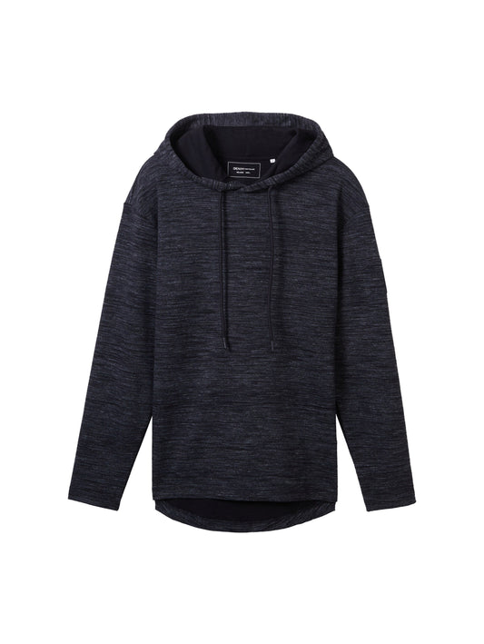 Langarmshirt mit Kapuze (Black New Spac)