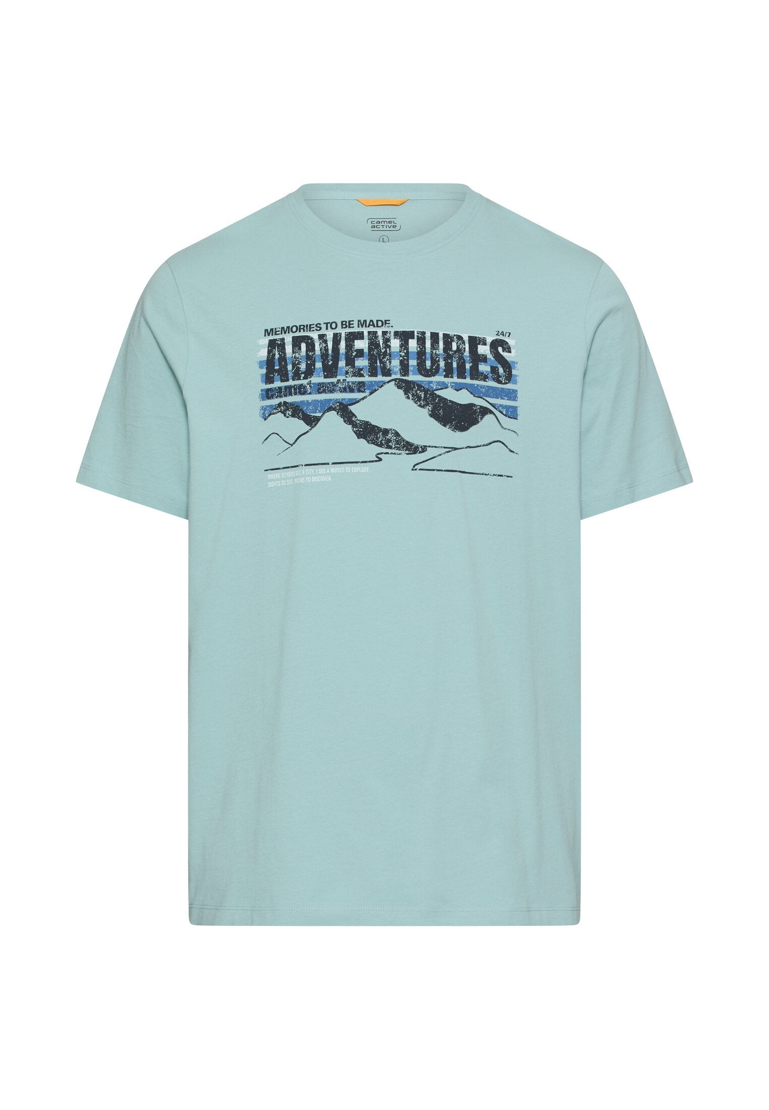 T-Shirt mit Print (Ocean Green)