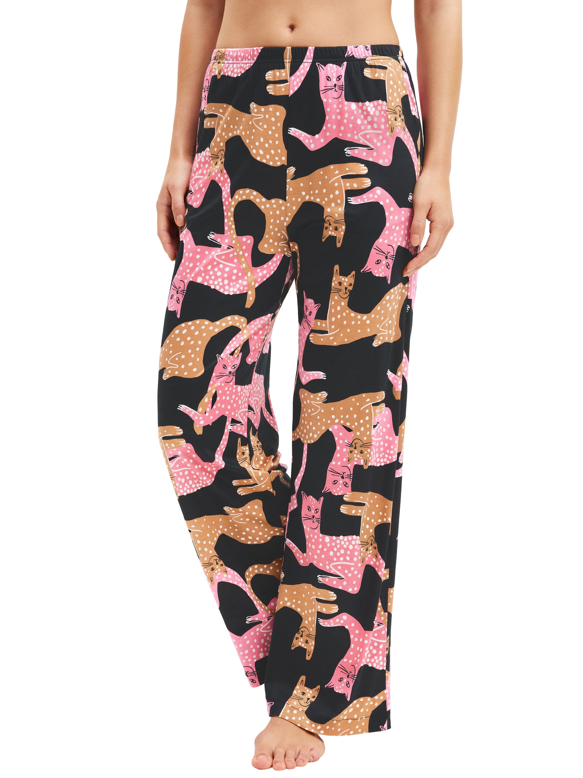 DAMEN Hose (Schwarz)