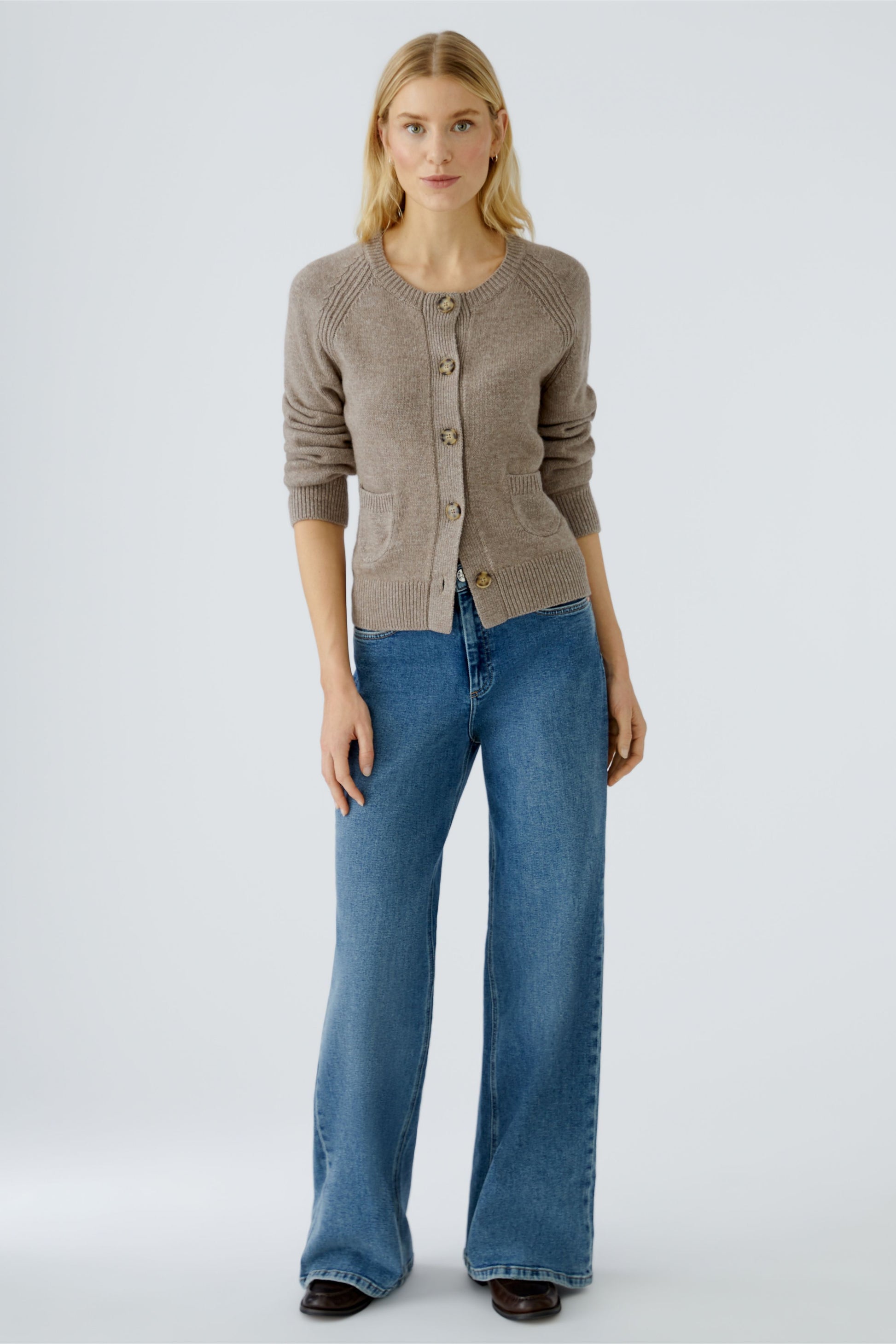 Strickjacke (Smokey Taupe)