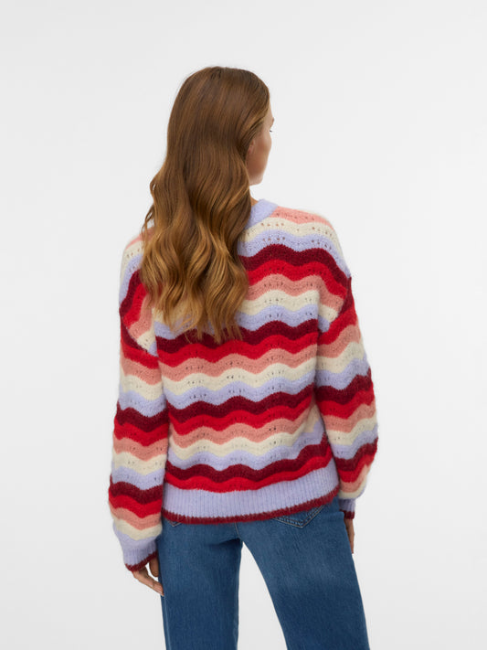 Vmdoja Ls O-neck Pullover Boo (Baby Laven)