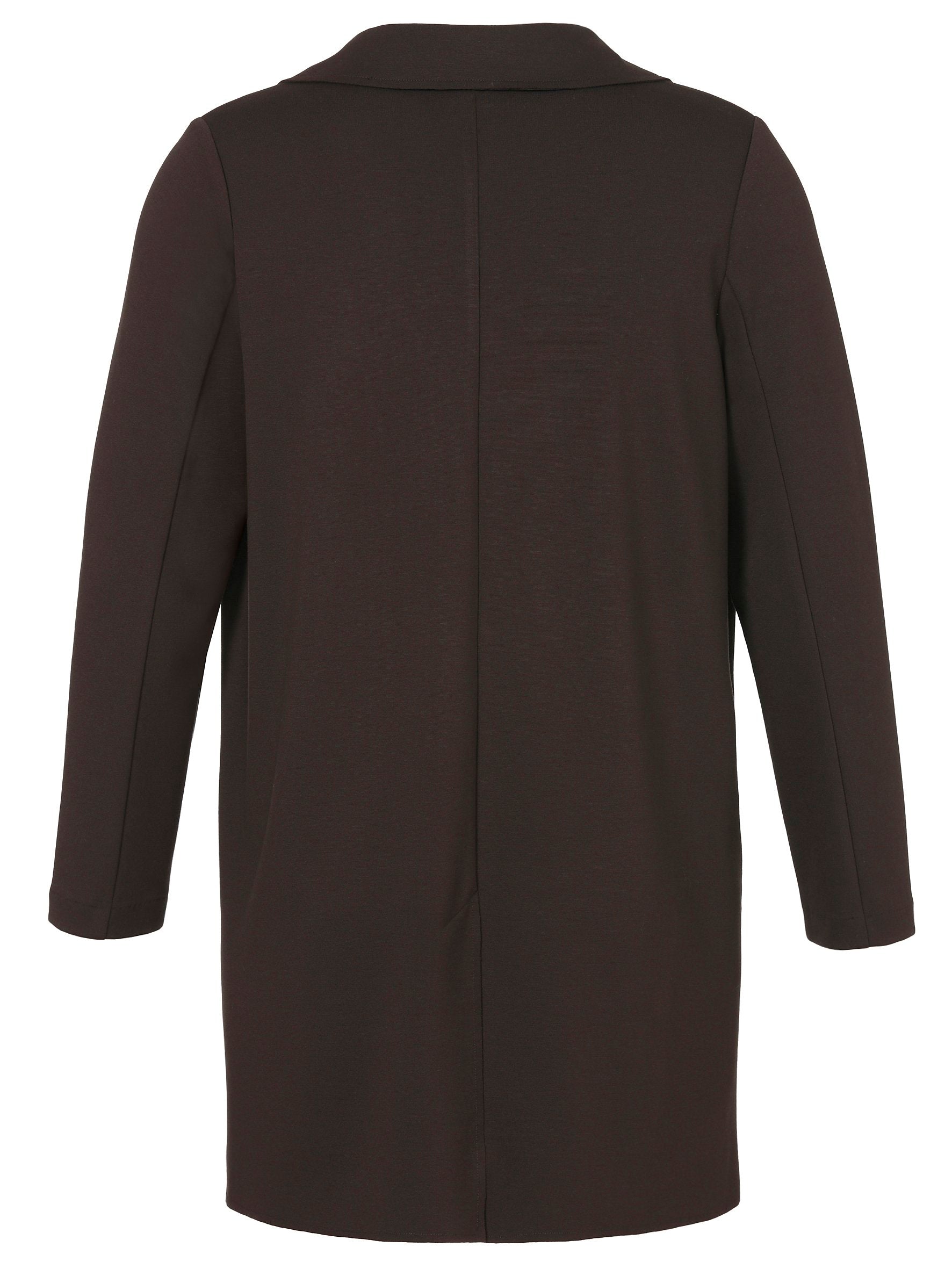 Jacke Revers 1/1 Arm Druckknopf (Coffee)