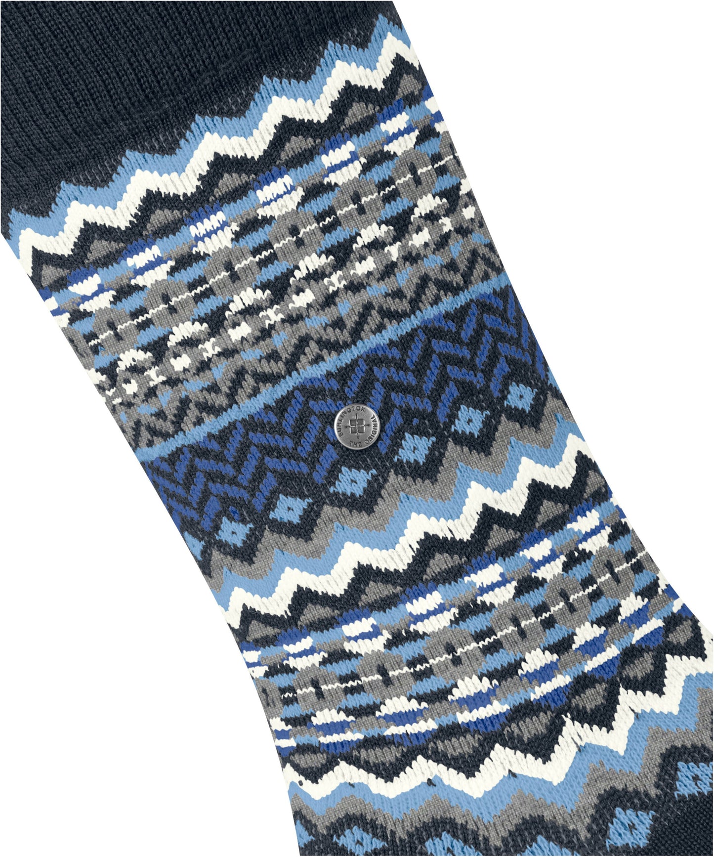 Burlington Fair Isle Damen (Marine)