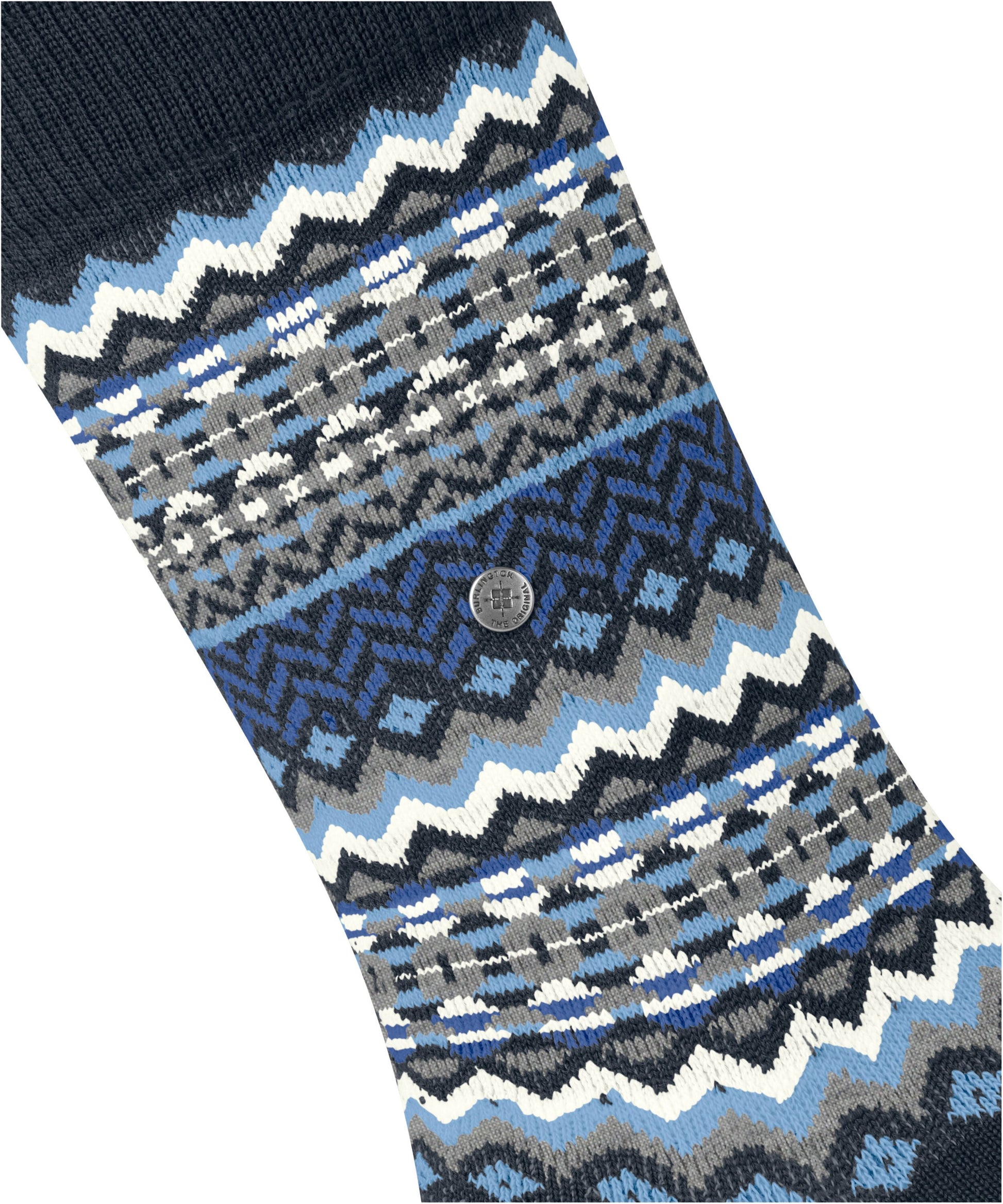 Burlington Fair Isle Damen (Marine)