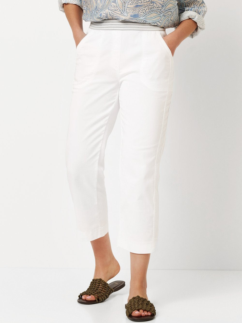 Sue Jogpants 3/4 (White)