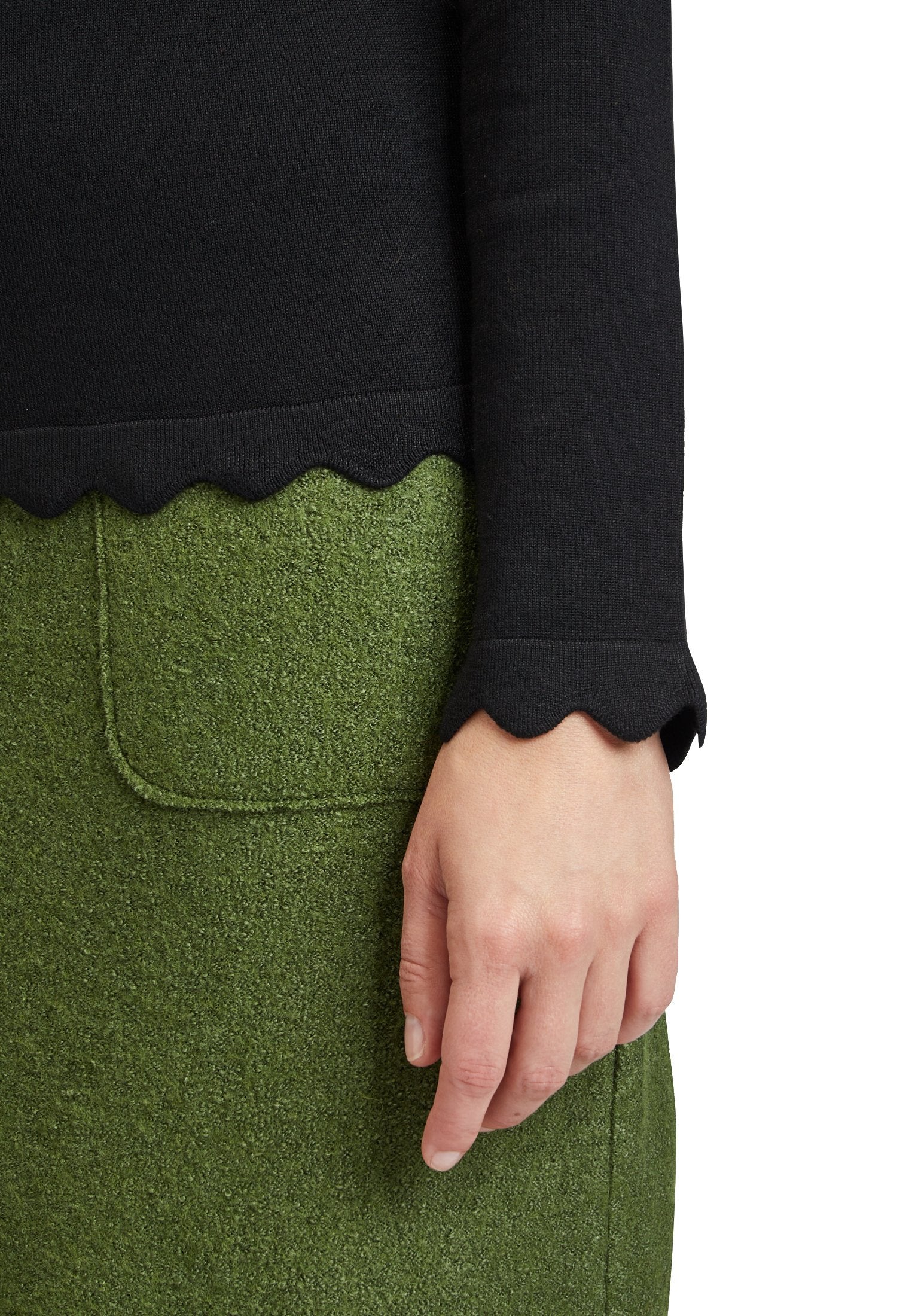 Feinstrickpullover (Black)