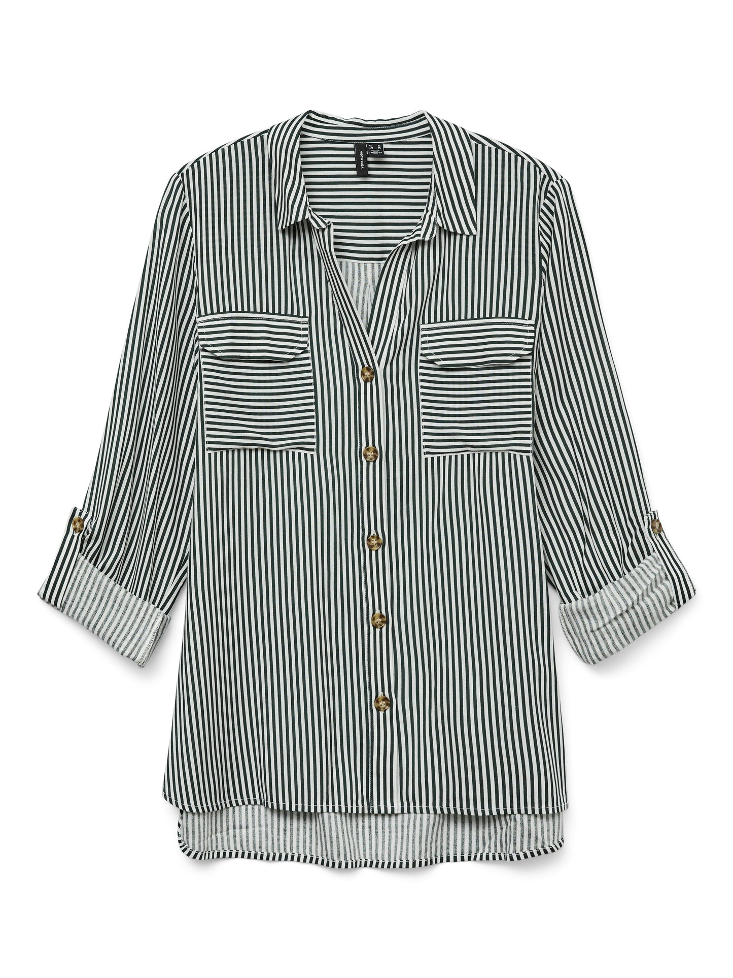 Vmbumpy L/s Shirt New Wvn Noos (Pine Grove)