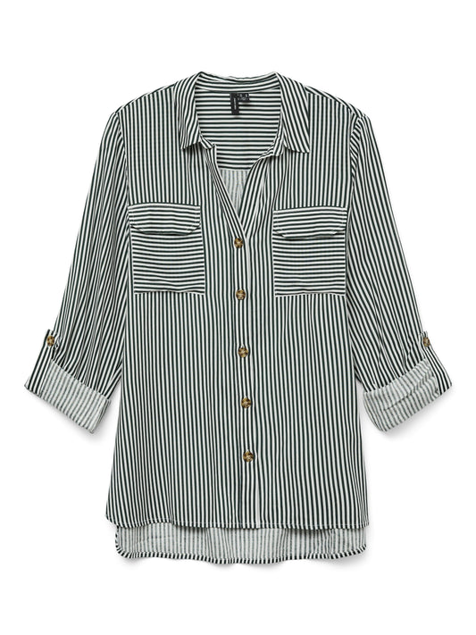 Vmbumpy L/s Shirt New Wvn Noos (Pine Grove)