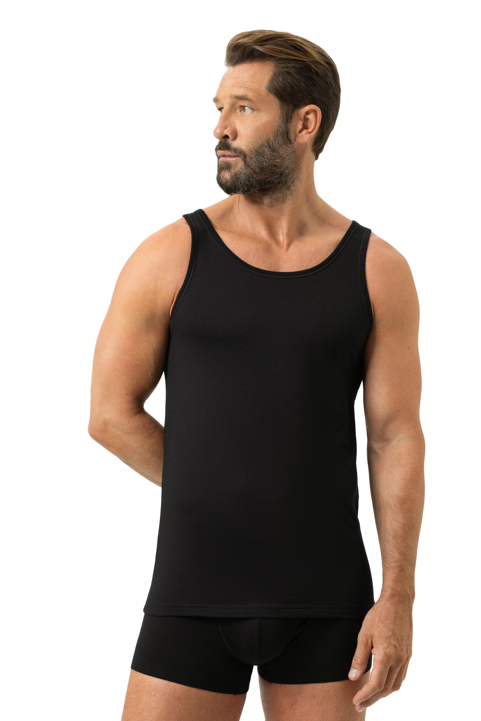 Athletic-Shirt (Schwarz)