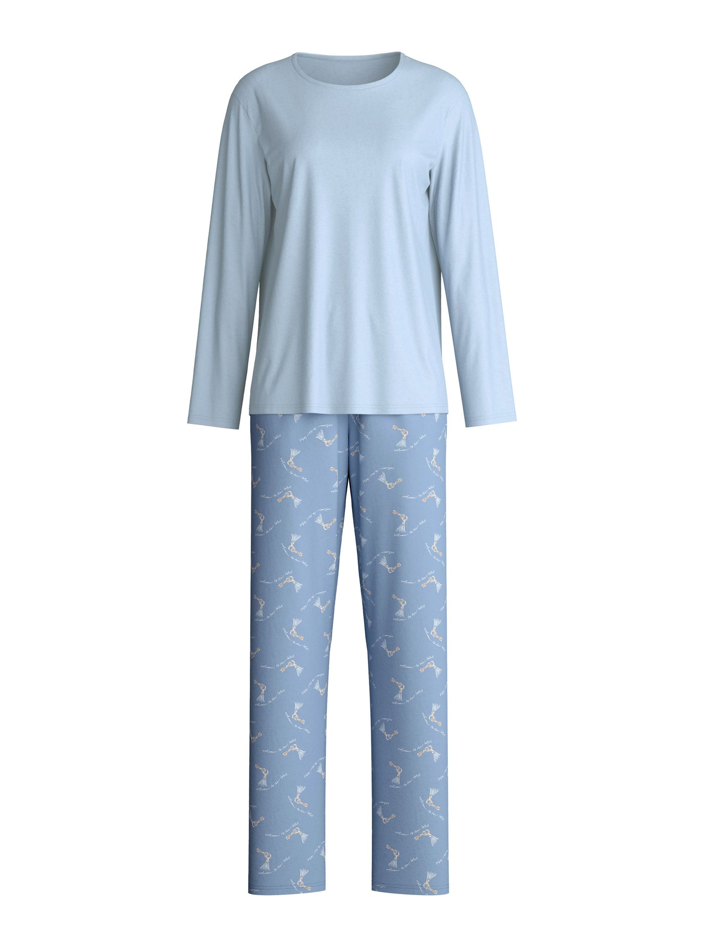 DAMEN Pyjama (Dusty Grey)