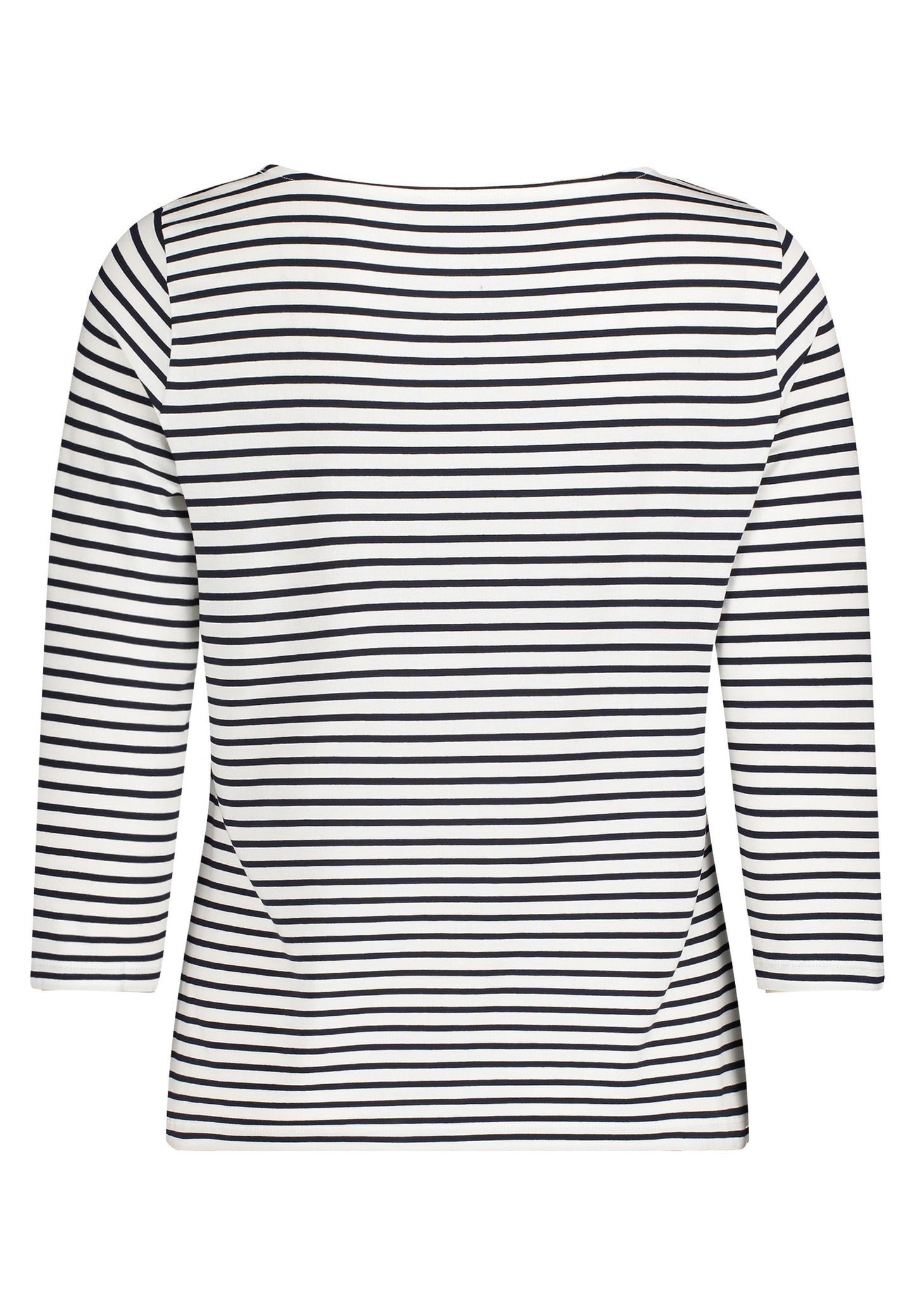 Basic Shirt (Cream/dark Blue)