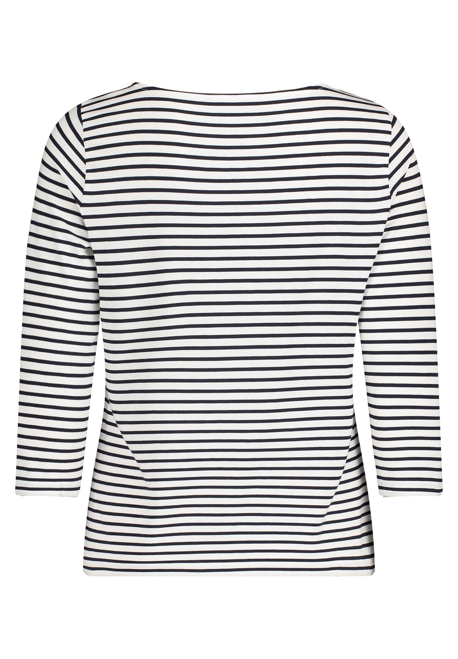 Basic Shirt (Cream/dark Blue)