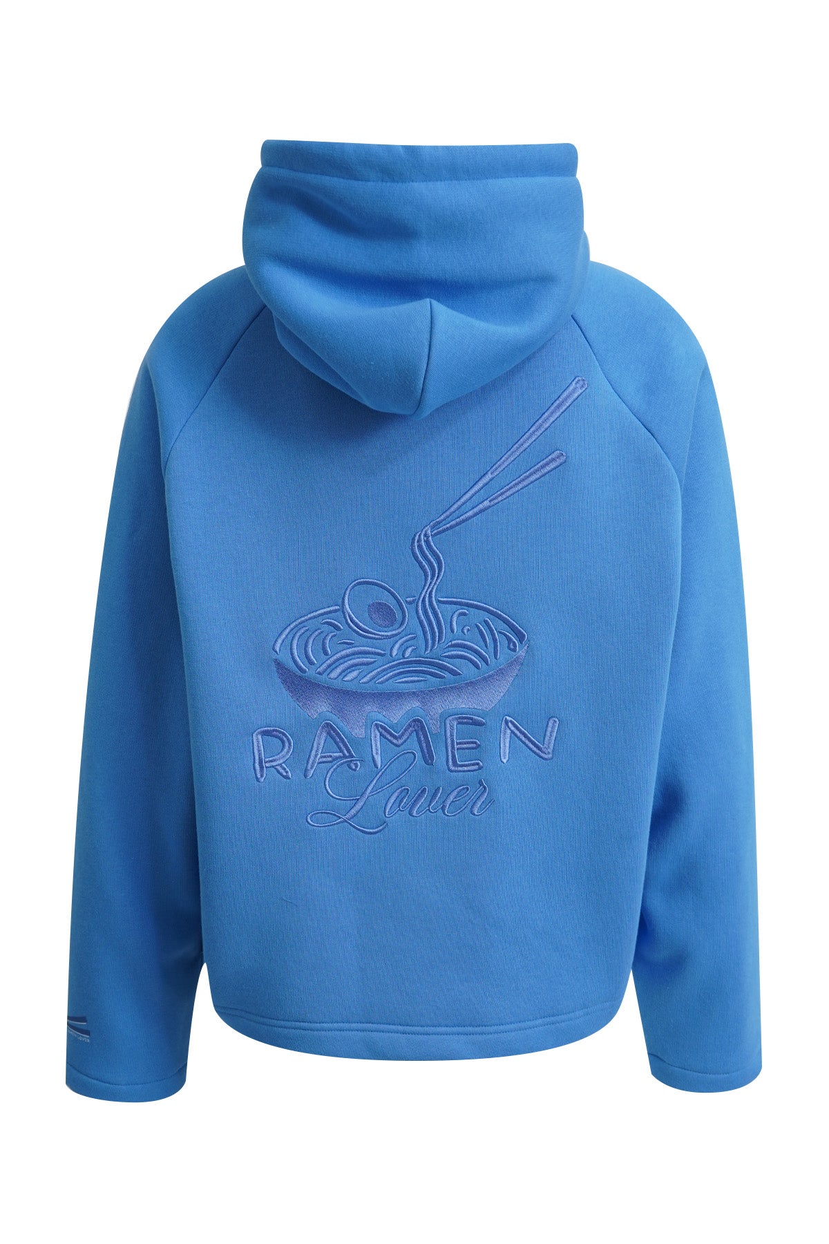Boxy Hoodie Embroidery (Saphire)