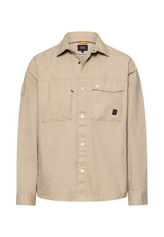 Overshirt mit Taschen (Light Beige)