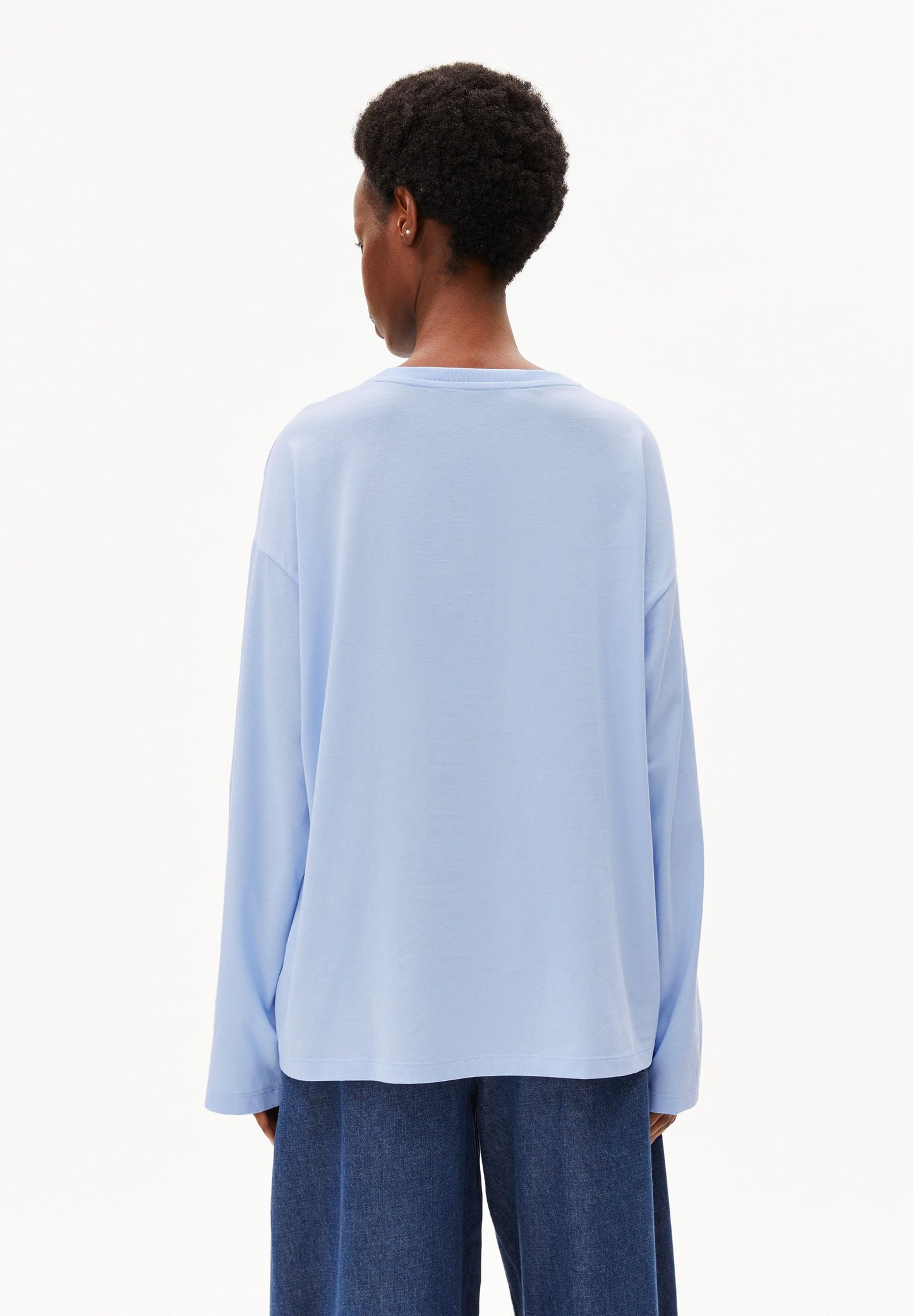 Iconic å Fietaa Longsleeve (Soft Blue)