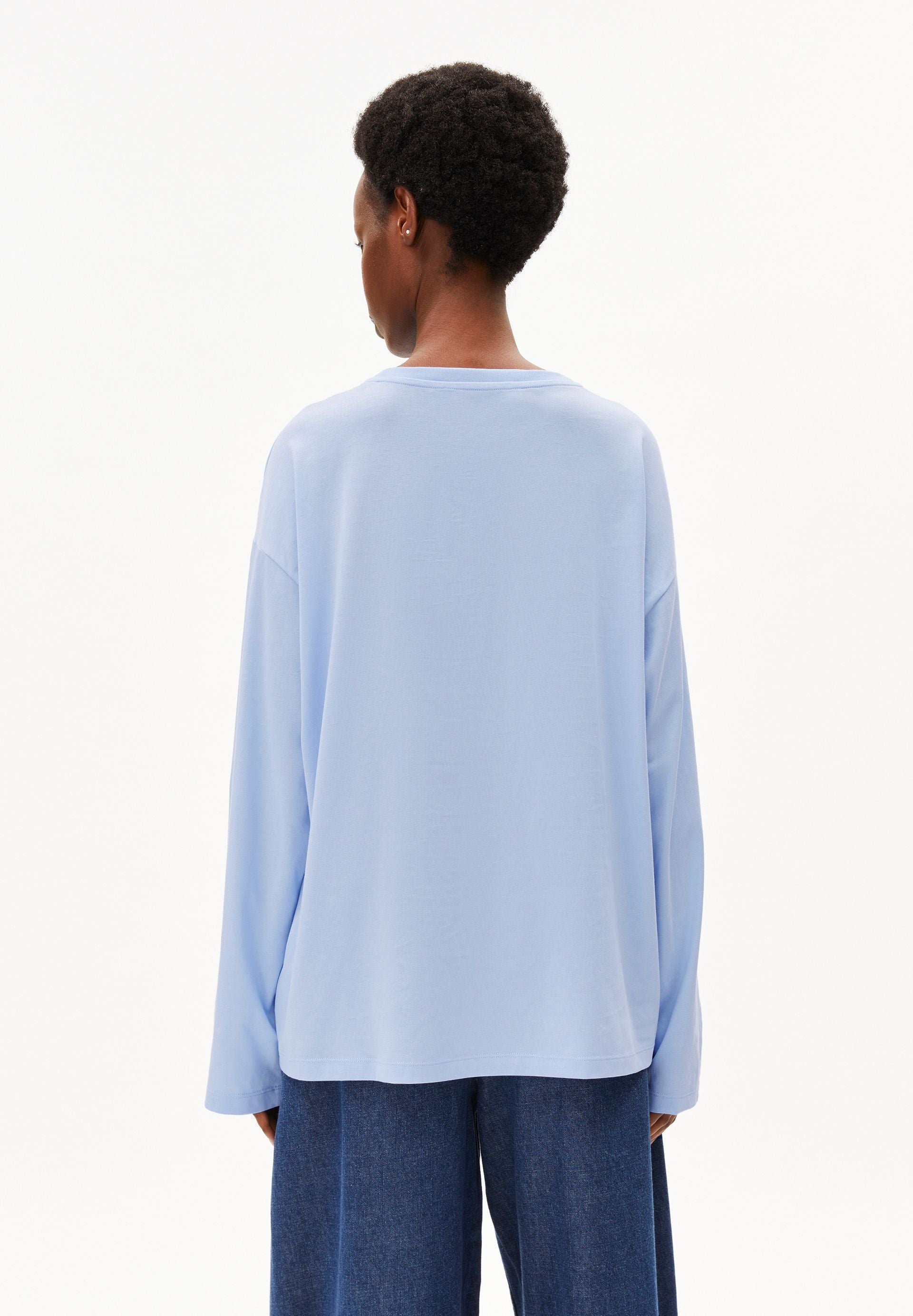 Iconic å Fietaa Longsleeve (Soft Blue)