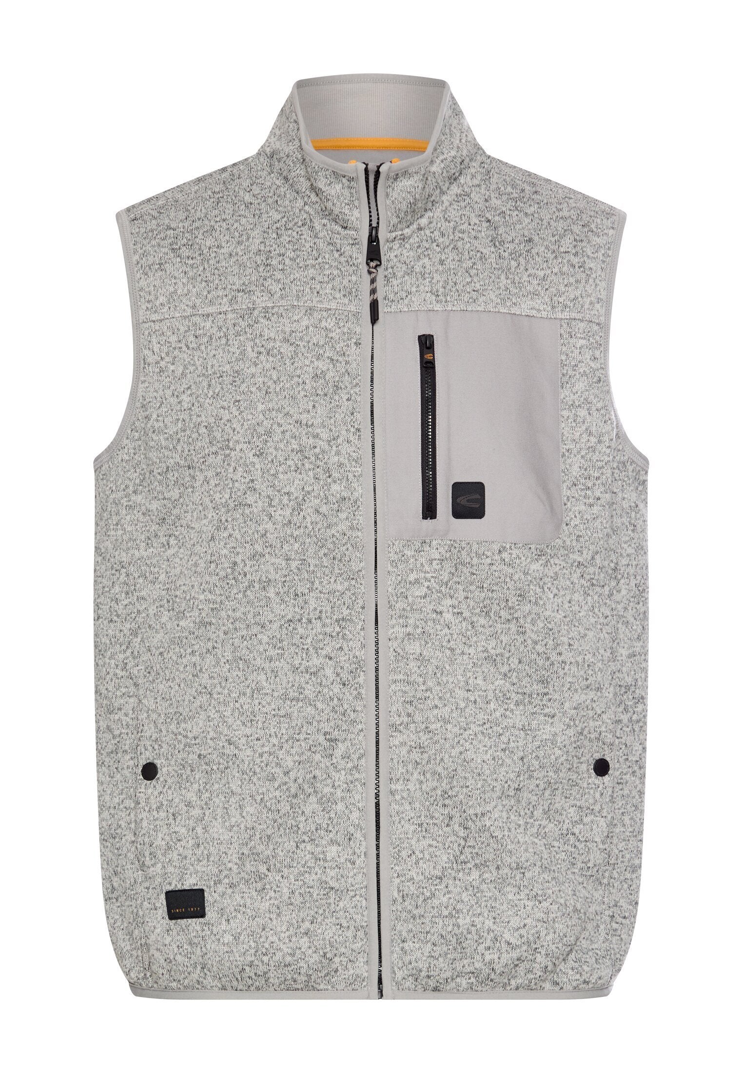 Fleece-Weste mit wärmenden Futter (Dust Grey)
