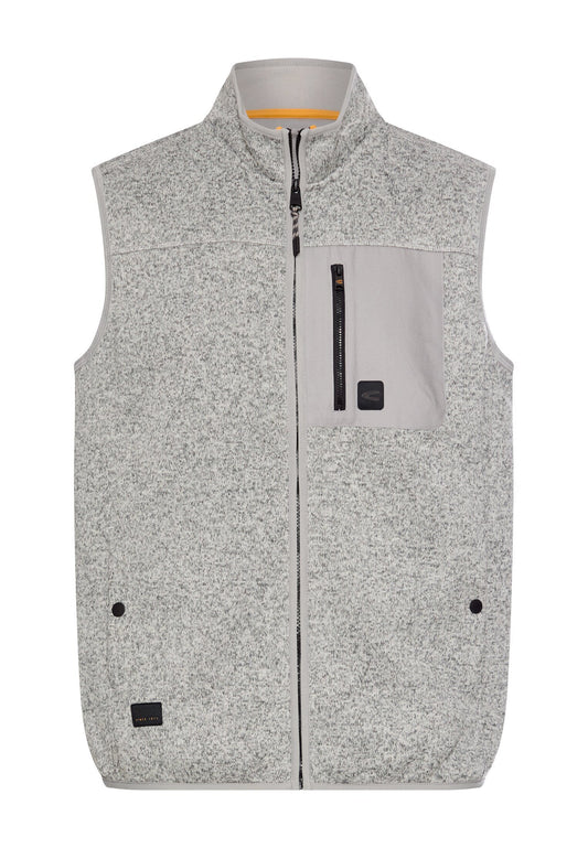 Fleece-Weste mit wärmenden Futter (Dust Grey)