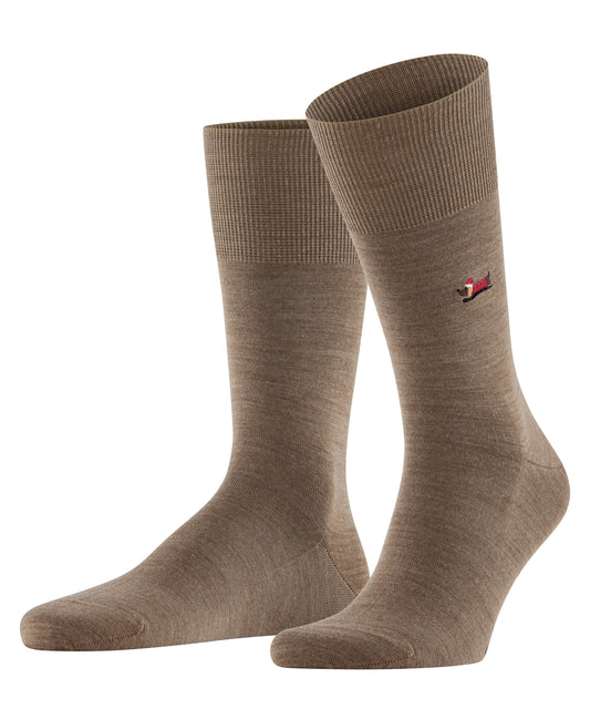 FALKE Airport X-Mas Dachshund Herren (Nutmeg Mel)