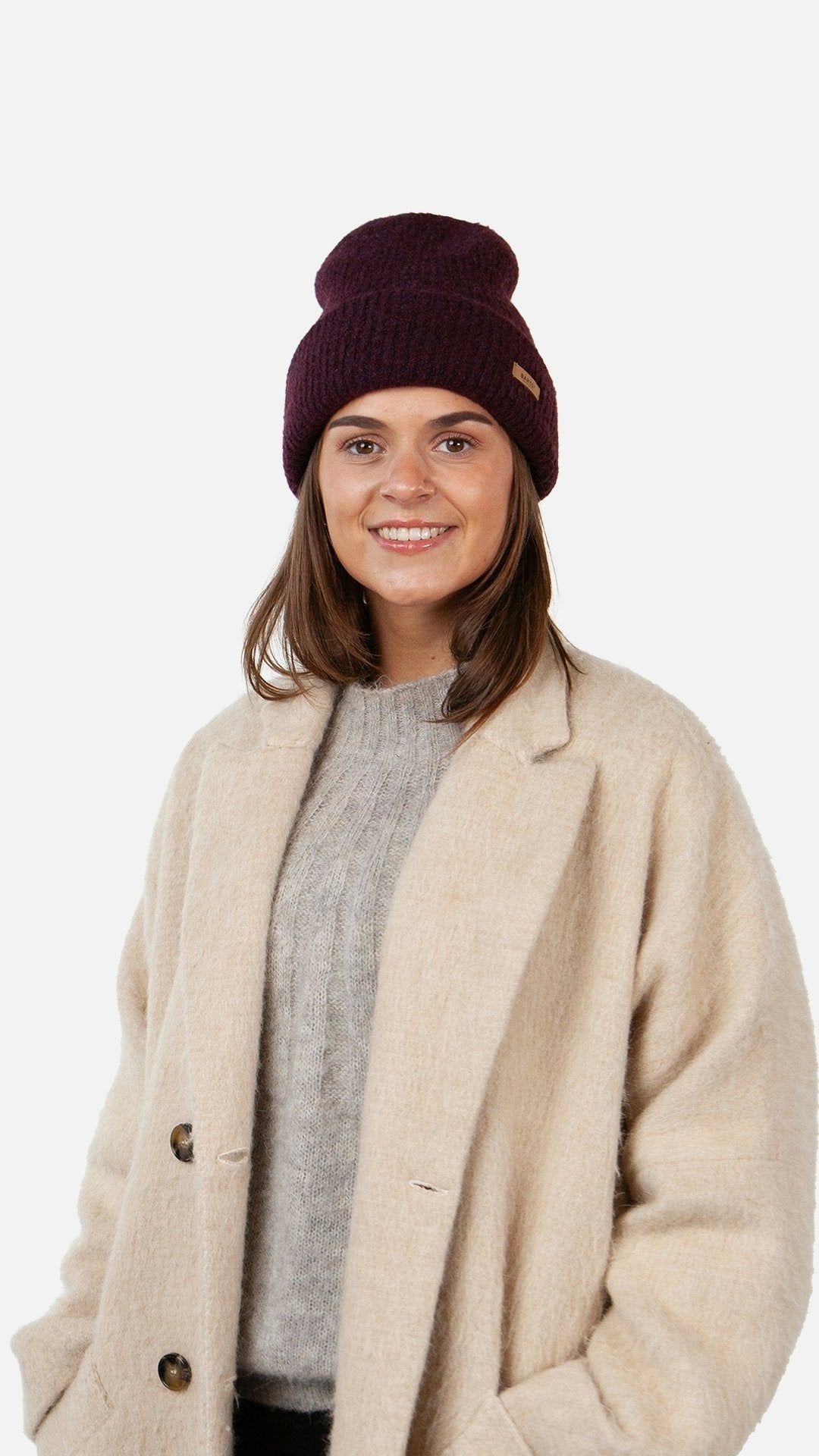 Witzia Beanie (Red Aubergine)