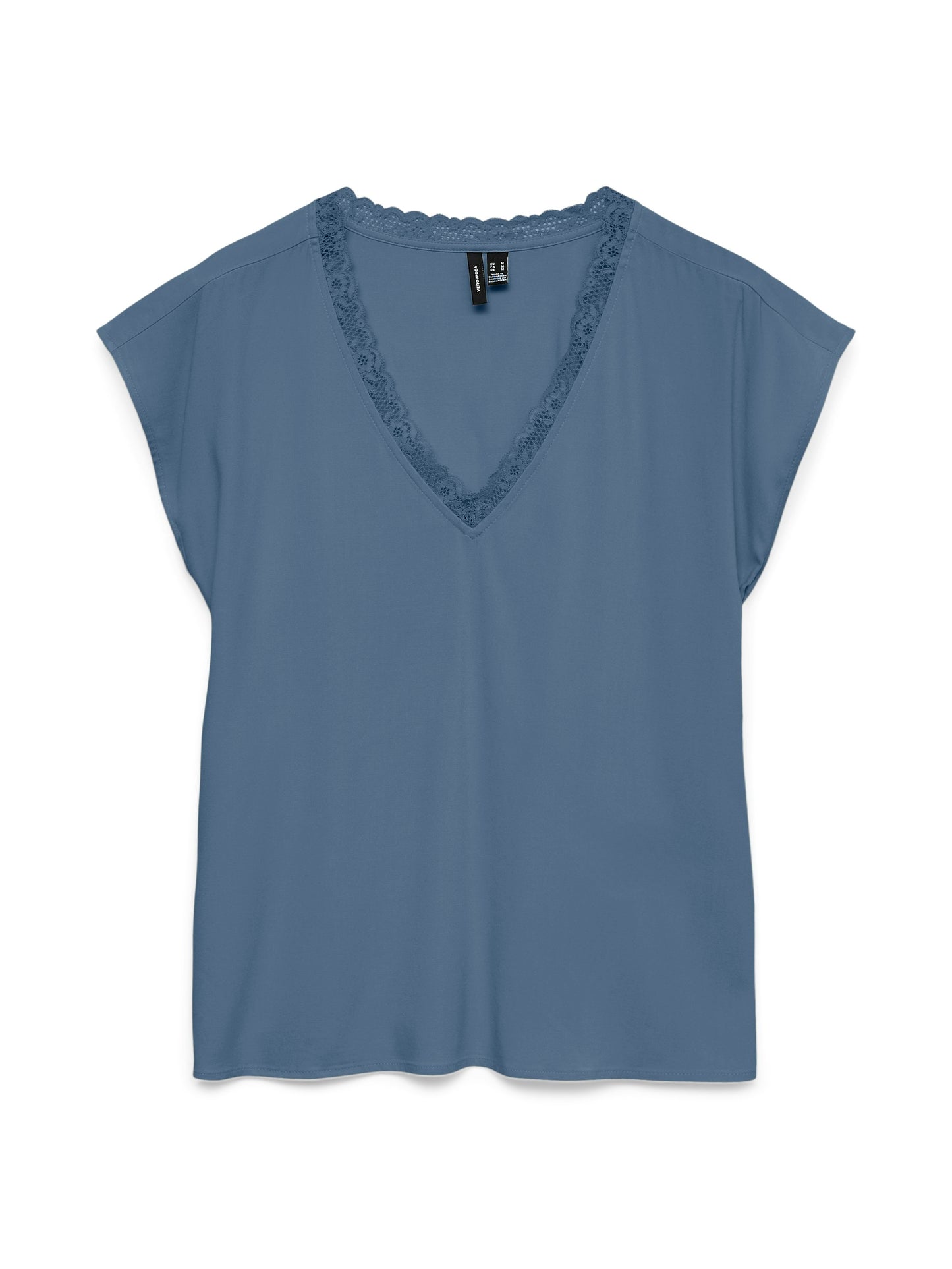Vmbella Sl Lace Top Wvn Noos (China Blue)