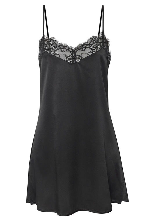 LASCANA Negligée (Black)