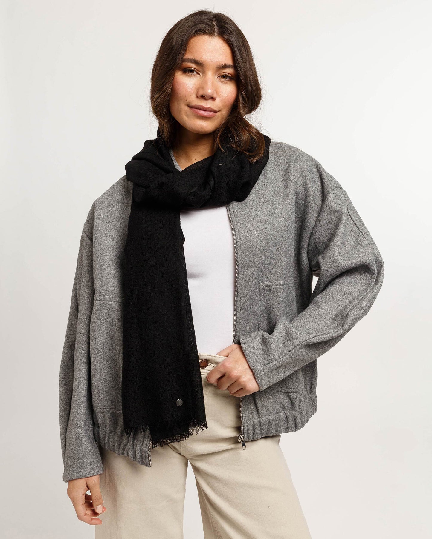 Stola Wollstola (Black)