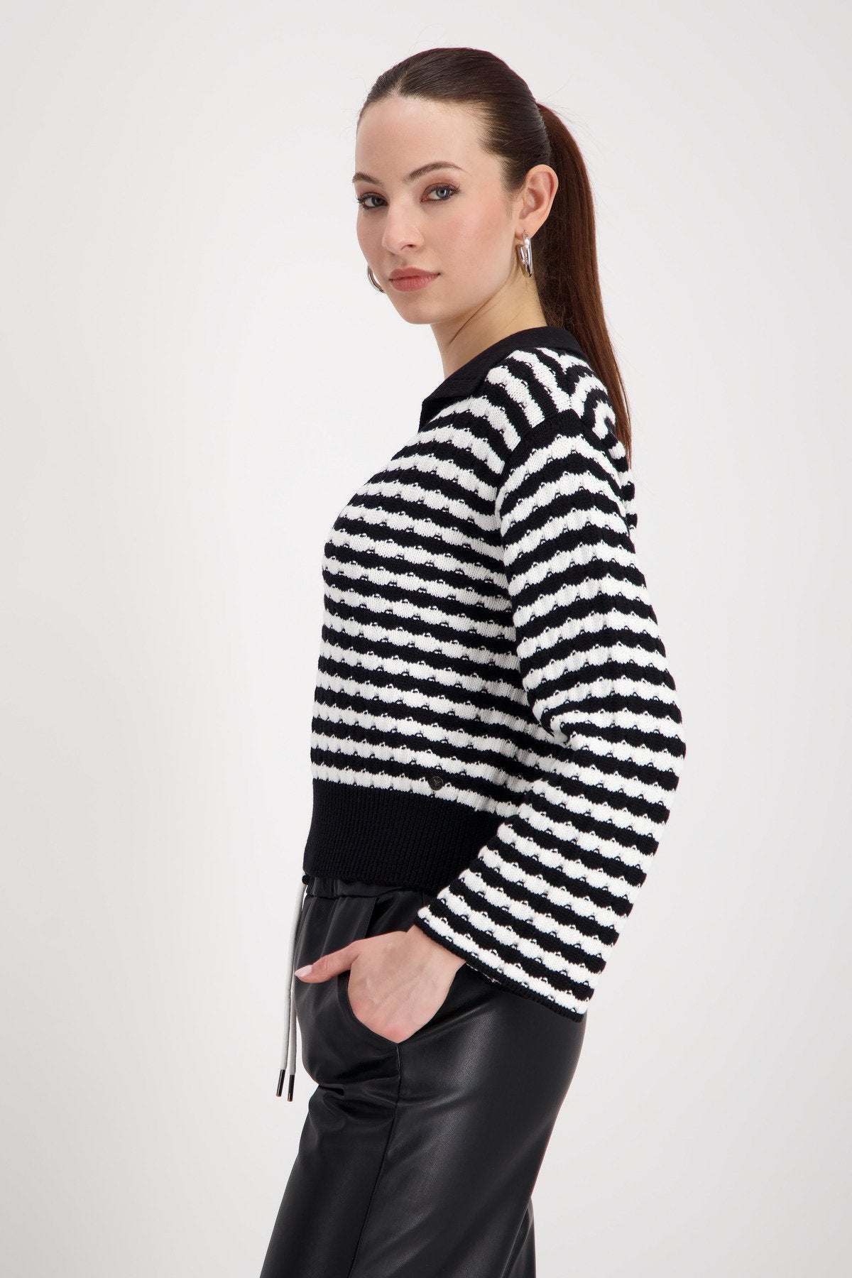 Pullover (Schwarz Ringel)