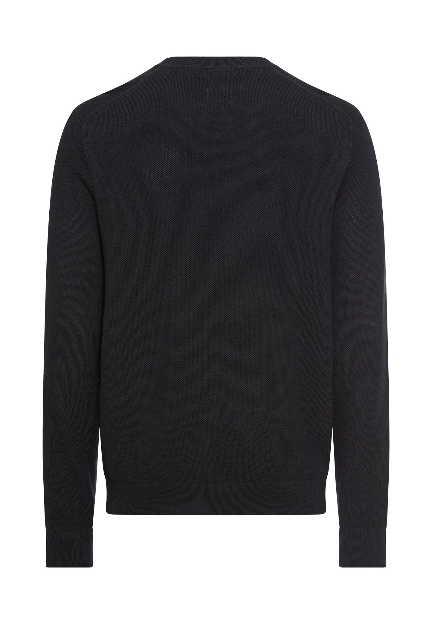 Strickpullover mit Rundhalsausschnitt (Dark Navy)