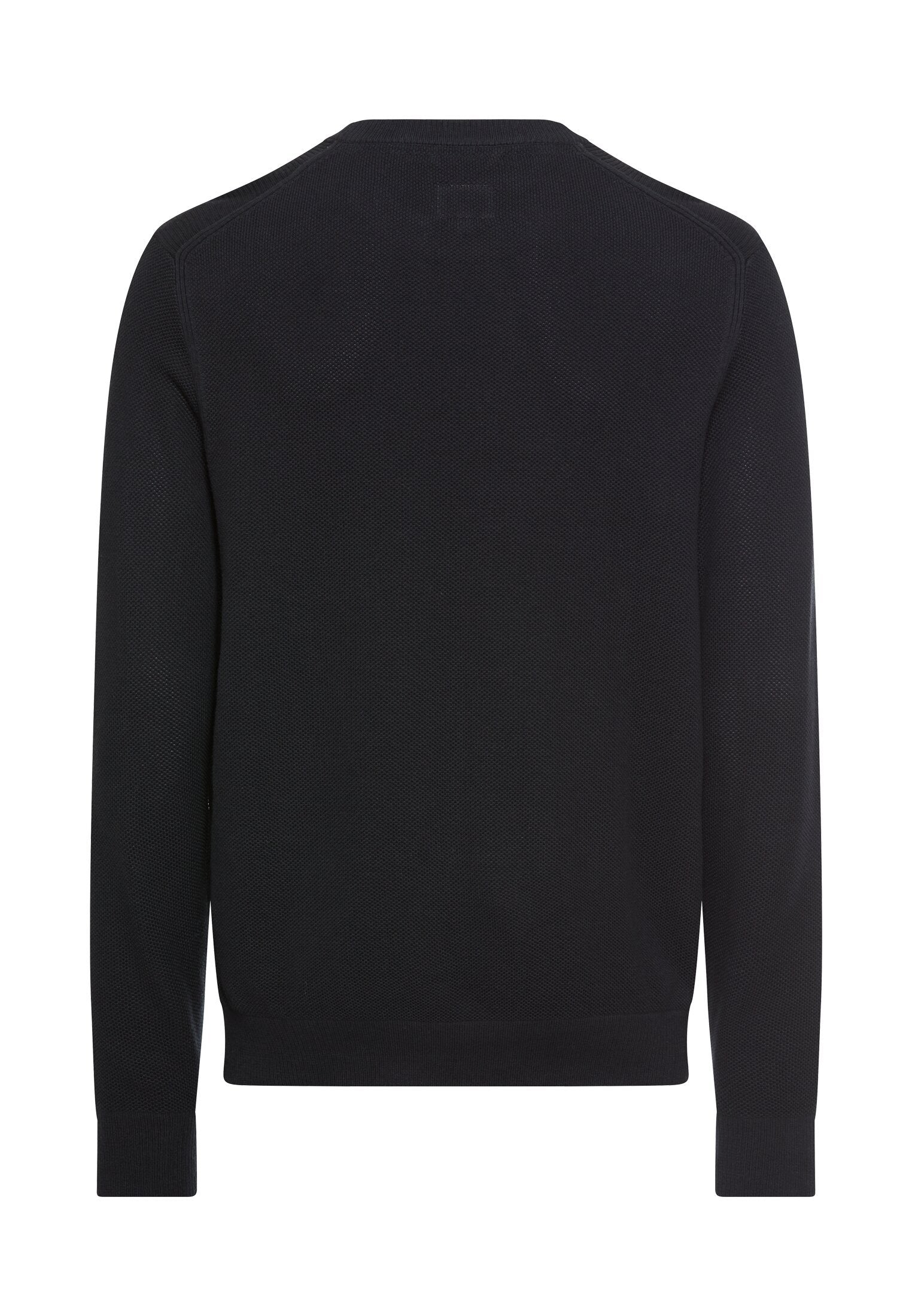 Strickpullover mit Rundhalsausschnitt (Dark Navy)