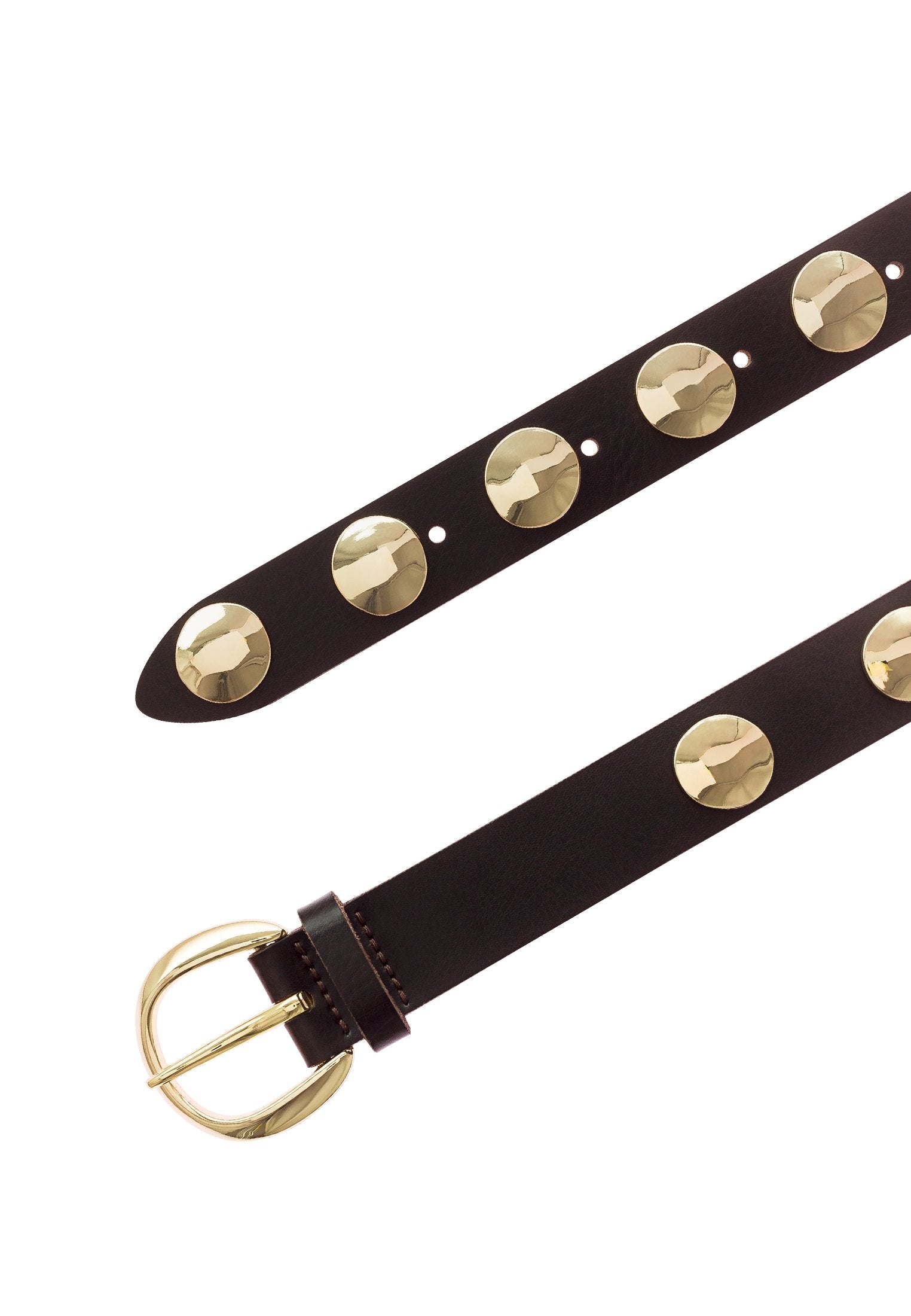 30 mm Ledergürtel (Dunkelbraun)