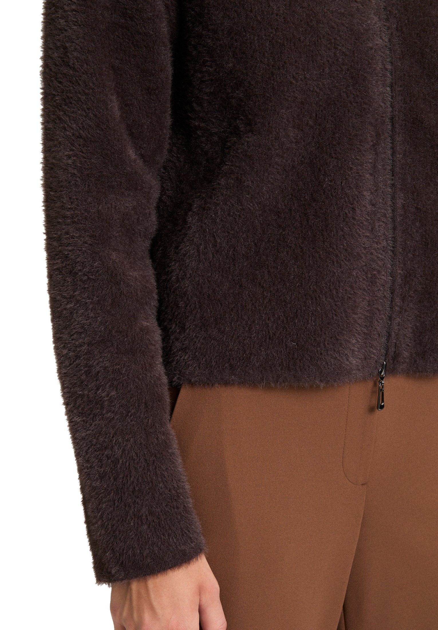 Strick-Cardigan (Light Maroon)