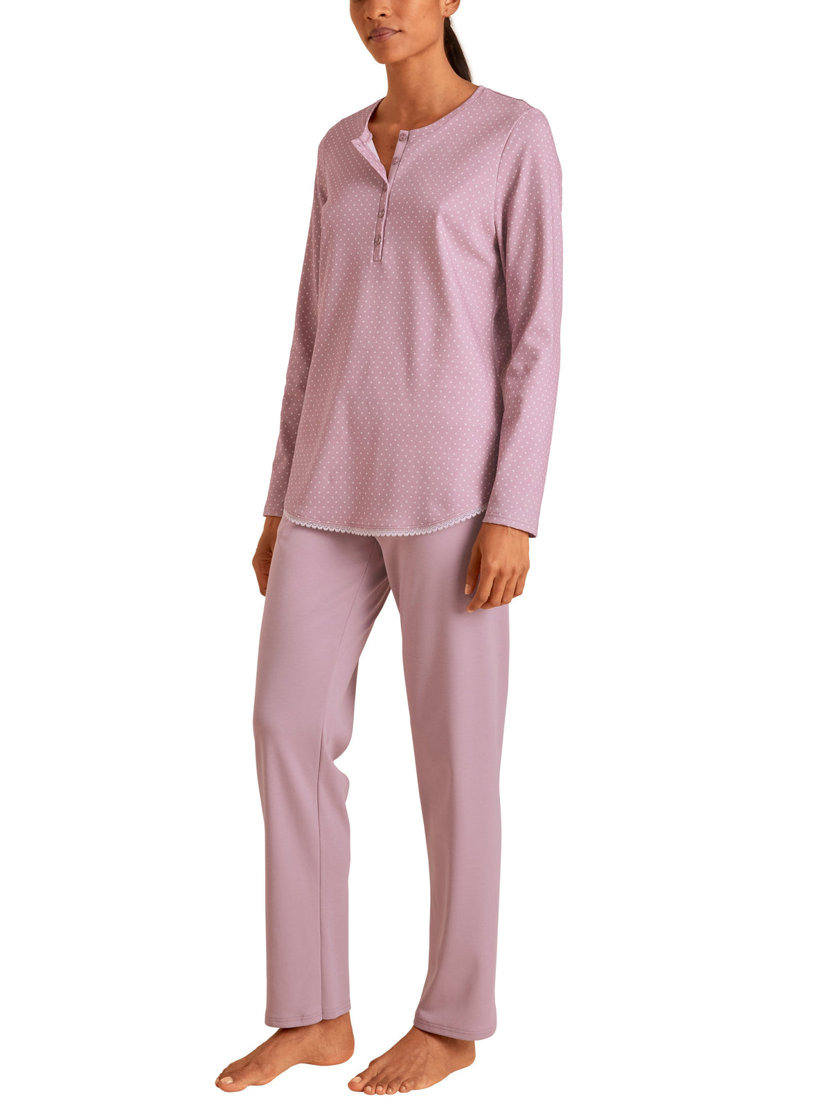 Damen Pyjama-Top Superweich & Stützend – Ohne Bügel, Aus Baumwolle-Elastan, Perfekt Zum Layering & Für Relaxed Stunden