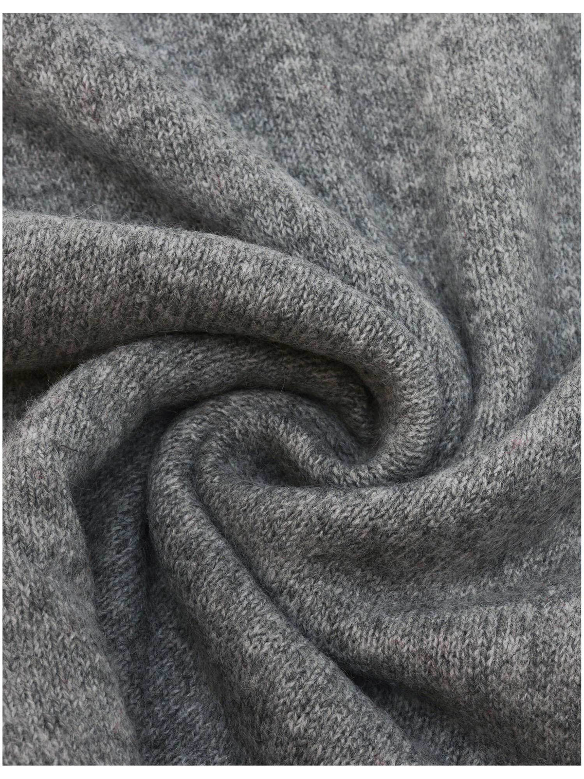 recyceltes Polyester Dreieckstuch Leicht meliertes Dreieckstuch (Morning Grey)