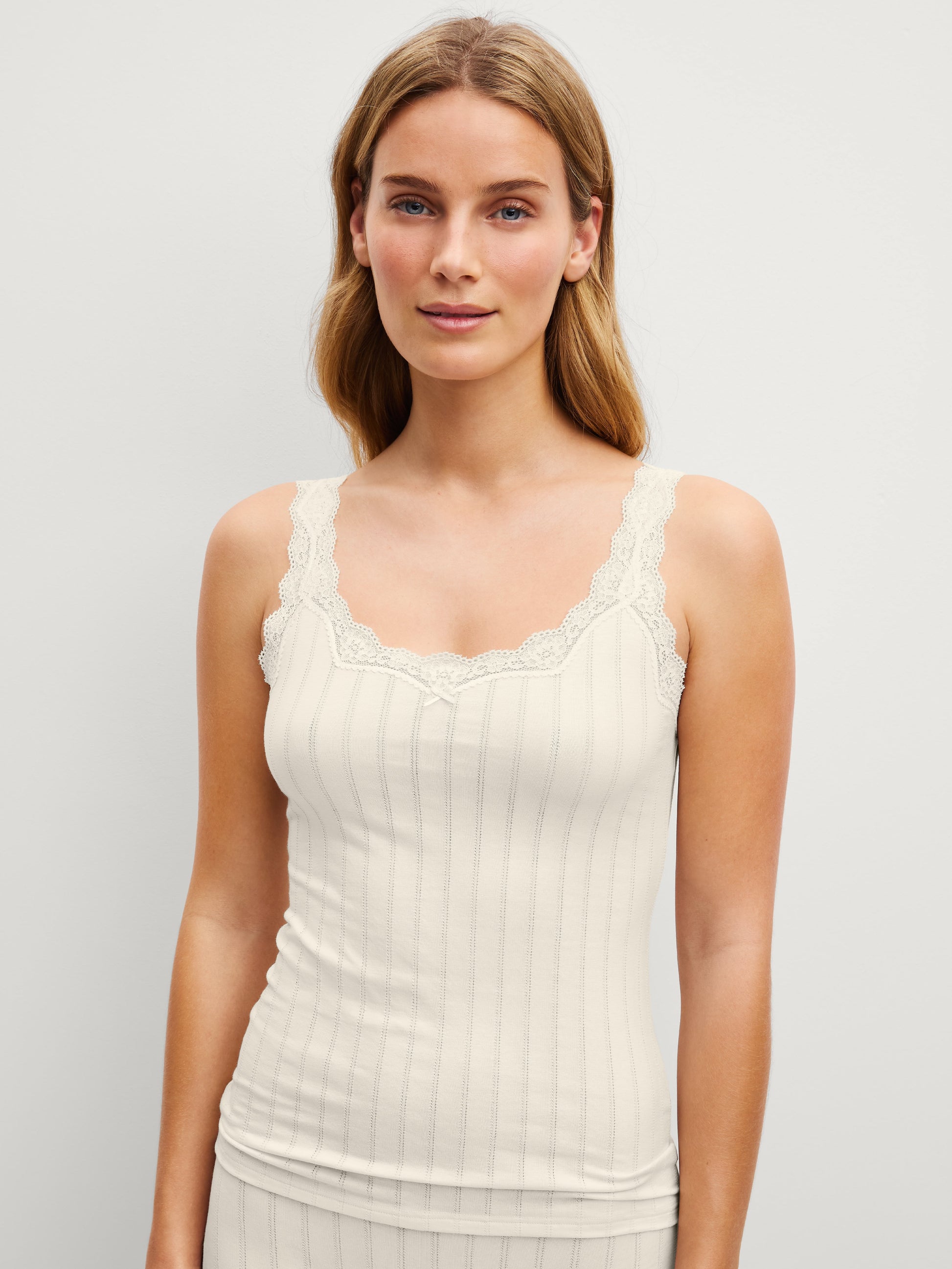 DAMEN Top ohne Arm (Charm Cream)