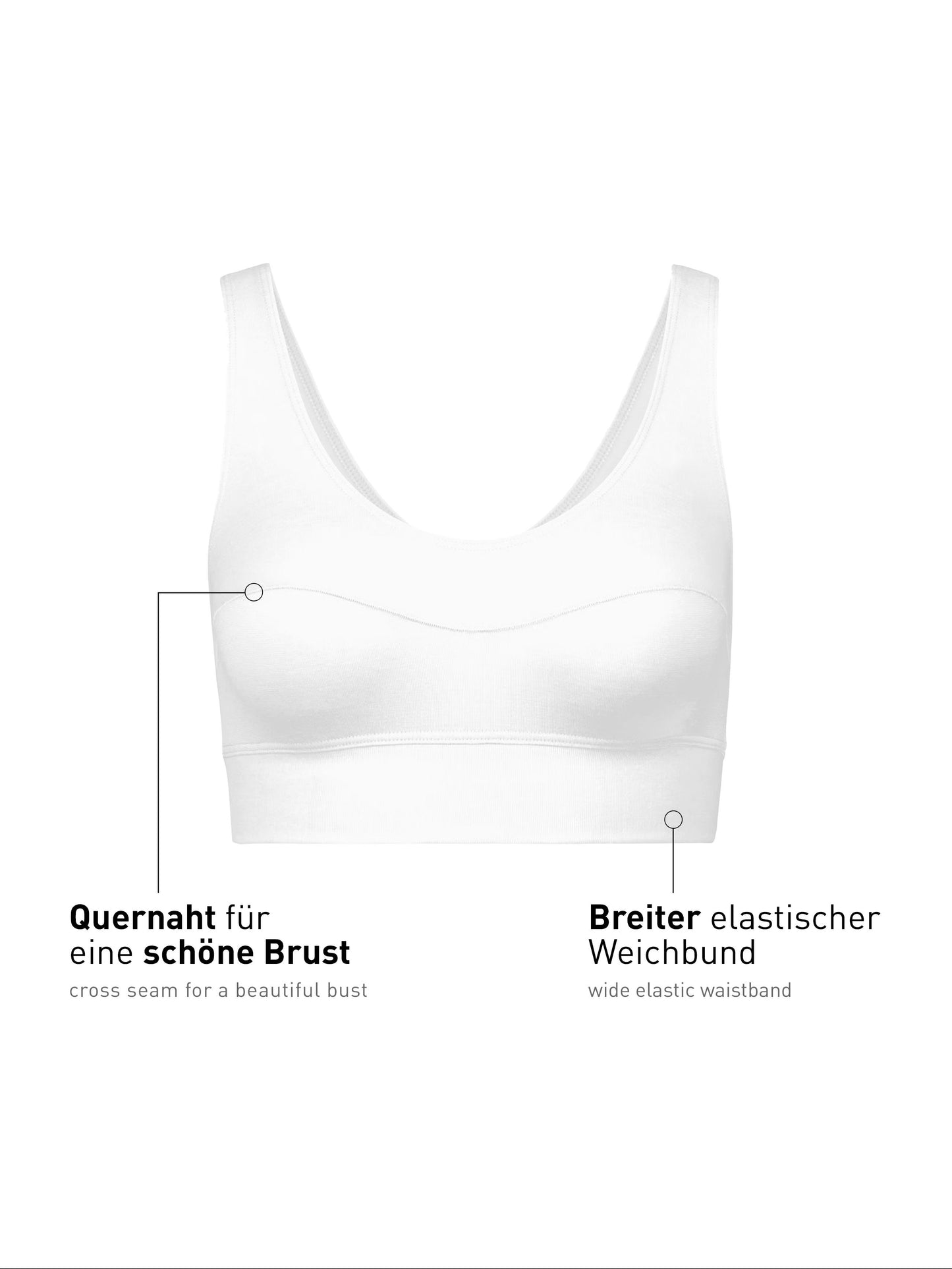 WOMEN Bustier (Weiss)