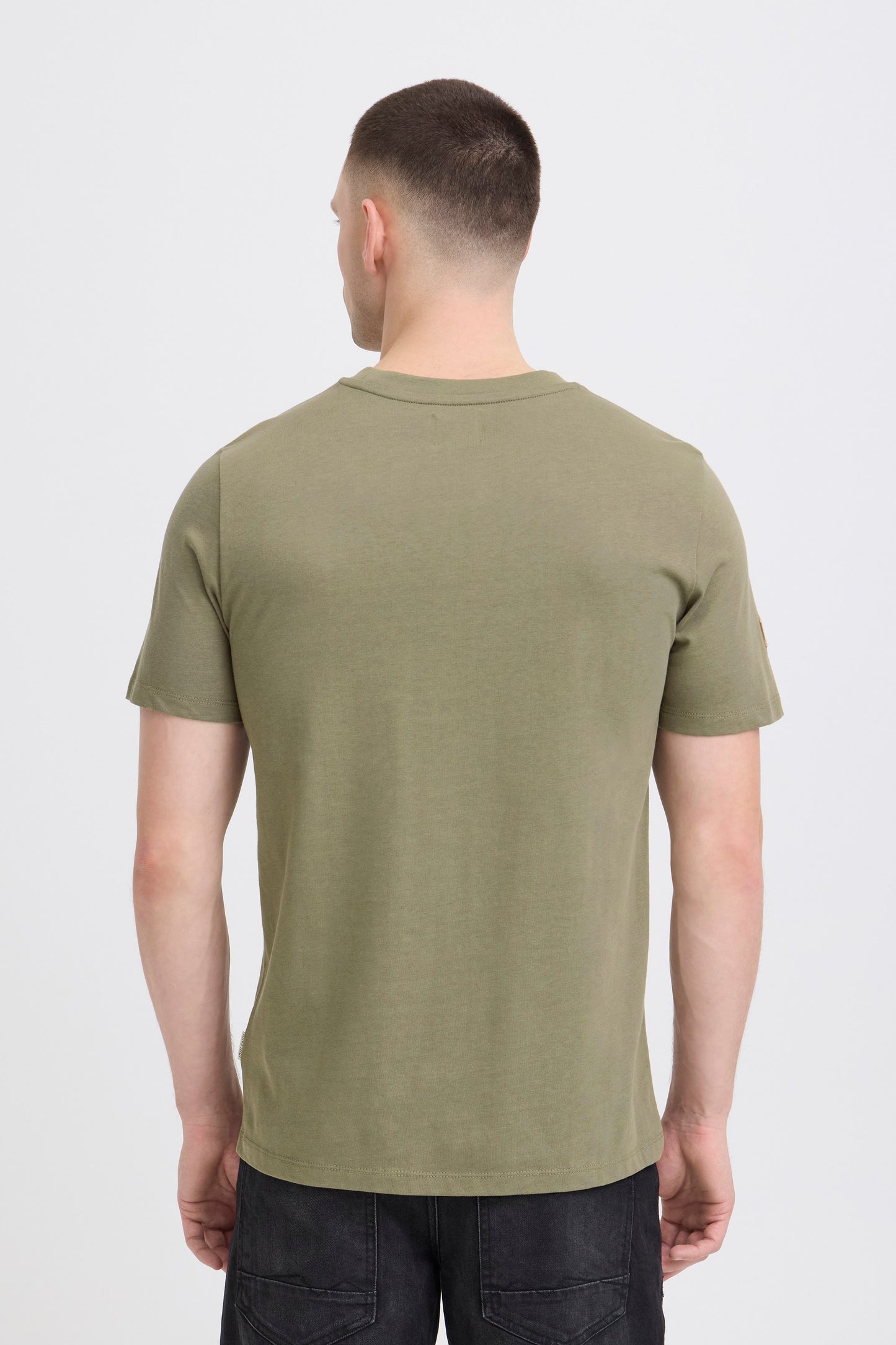 Bhsun Island Emb Tee (Dusty Oliv)