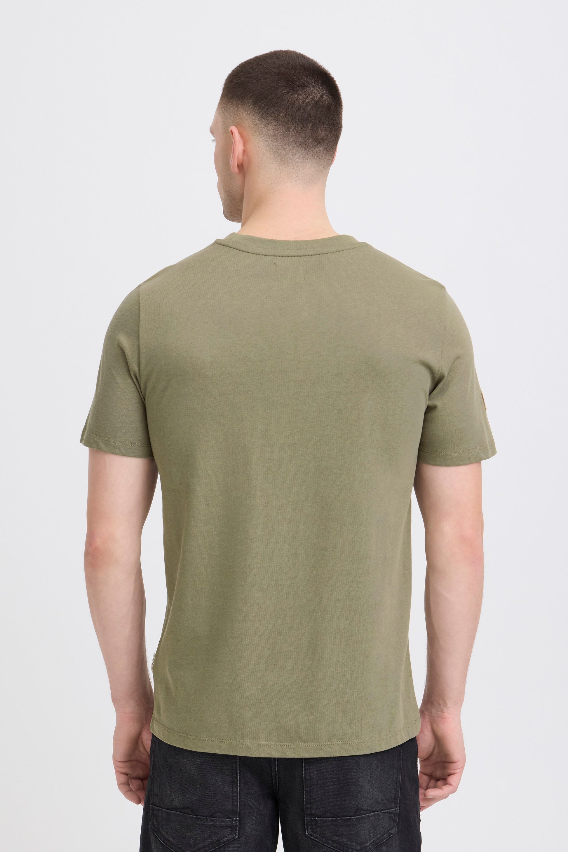 Bhsun Island Emb Tee (Dusty Oliv)