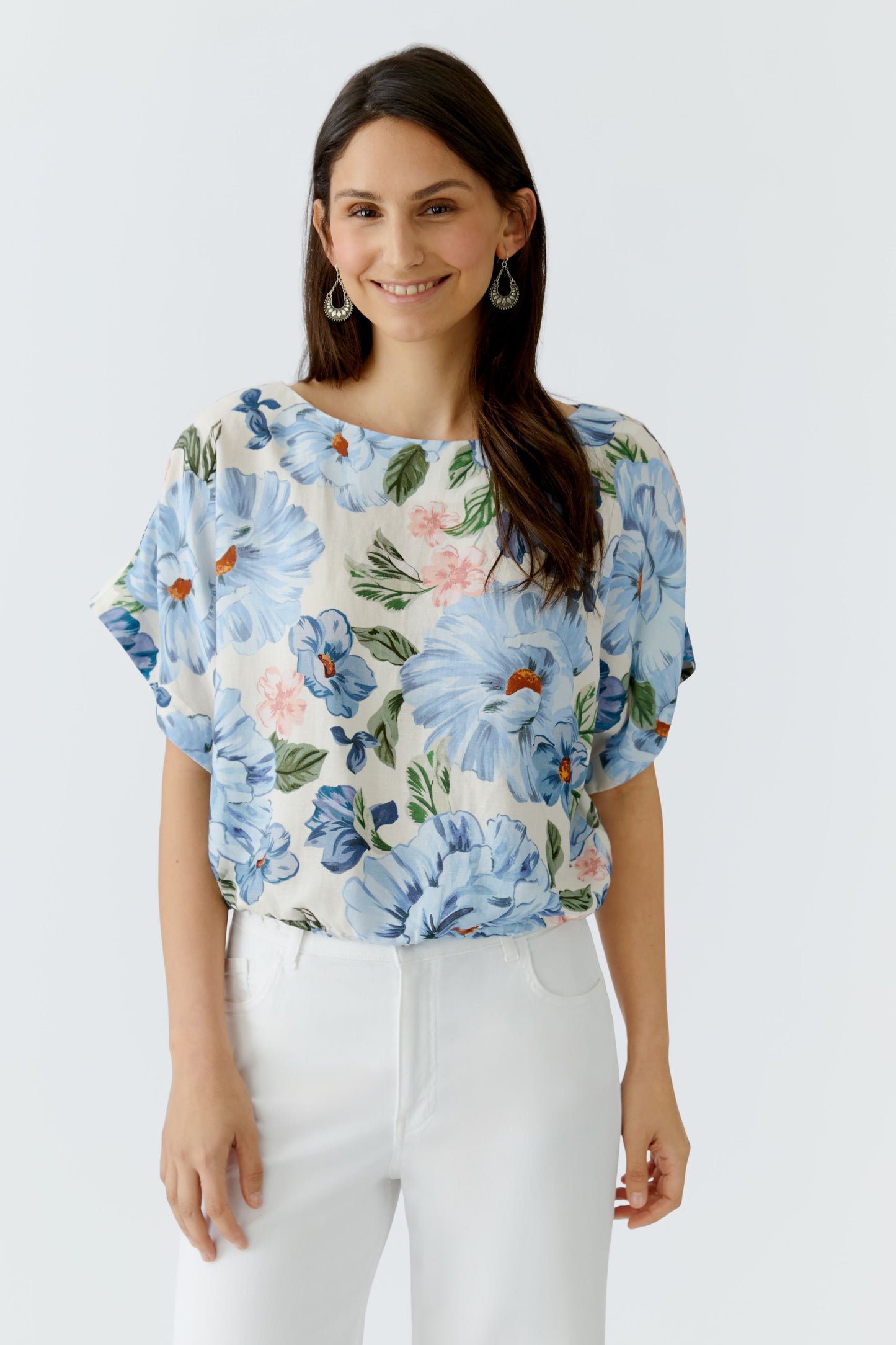 Bluse (Blue White)