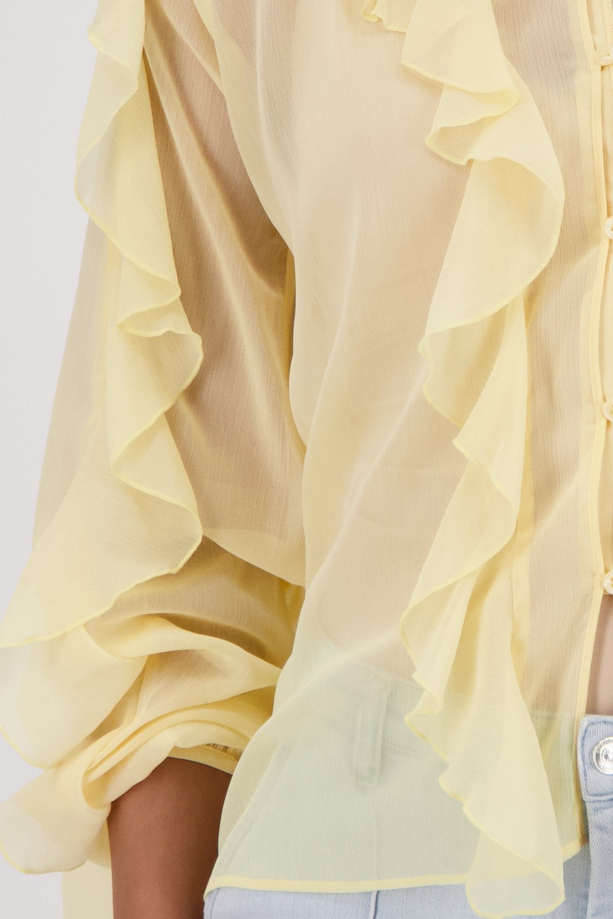 Bluse (Pastel Yellow)