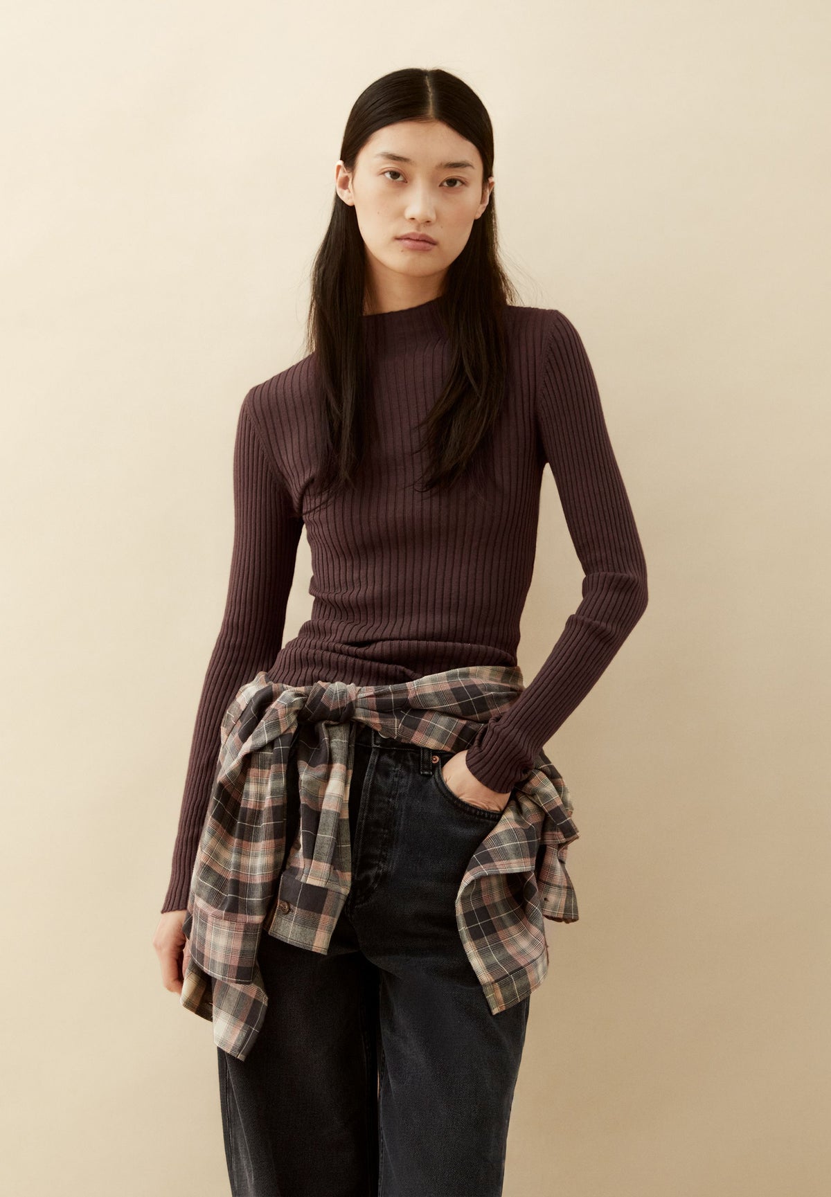 Alaania Knit Sweater (Claystone)
