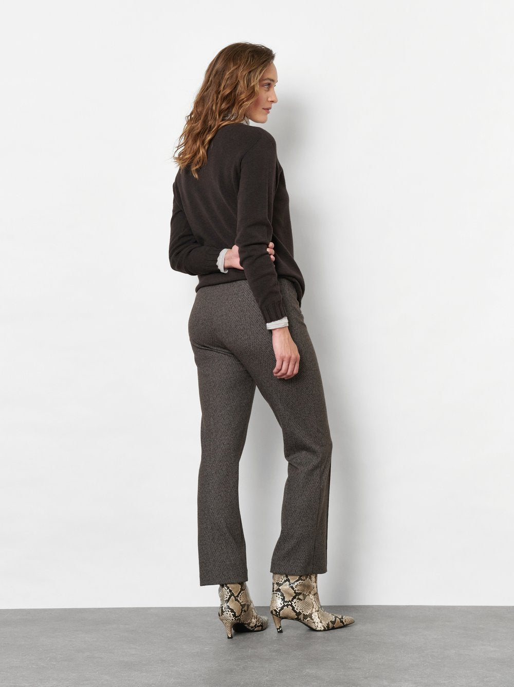 Jenny Kick 7/8 (Dark Brown)